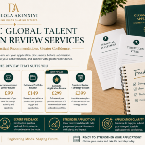 Academic Global Talent Application Review Services