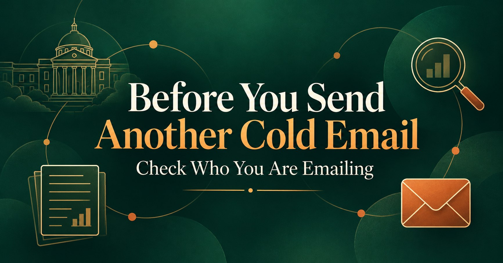Before You Send Another Cold Email article social card
